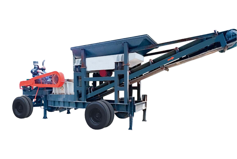 mobile hammer crusher